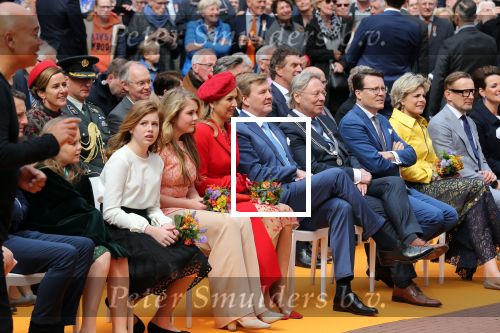 Groningen 27 april 2018
Koningsdag in Groningen met Koning Willem Alexander Koningin Maxima Prinses Amalia Prinses Alexia en Prinses Ariane