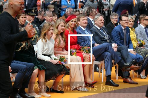 Groningen 27 april 2018
Koningsdag in Groningen met Koning Willem Alexander Koningin Maxima Prinses Amalia Prinses Alexia en Prinses Ariane
