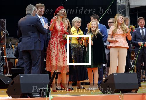 Groningen 27 april 2018
Koningsdag in Groningen met Koning Willem Alexander Koningin Maxima