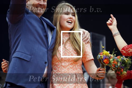 Groningen 27 april 2018
Koningsdag in Groningen met Koning Willem Alexander Koningin Maxima prinses Amalia