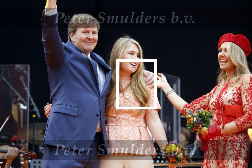Groningen 27 april 2018
Koningsdag in Groningen met Koning Willem Alexander Koningin Maxima prinses Amalia