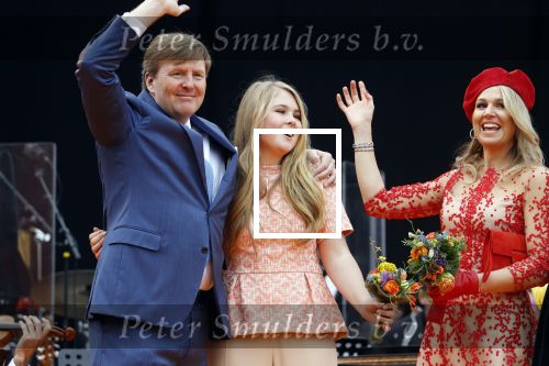 Groningen 27 april 2018
Koningsdag in Groningen met Koning Willem Alexander Koningin Maxima prinses Amalia