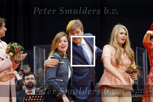 Groningen 27 april 2018
Koningsdag in Groningen met Koning Willem Alexander Koningin Maxima prinses Amalia
