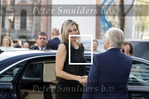 Amsterdam 18 april 2018
 Koning Willem-Alexander en koningin Maxima wonen de premiere bij van Gurre-Lieder in de Nationale Opera & Ballet in de stopera.