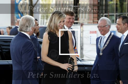 Amsterdam 18 april 2018
 Koning Willem-Alexander en koningin Maxima wonen de premiere bij van Gurre-Lieder in de Nationale Opera & Ballet in de stopera.
