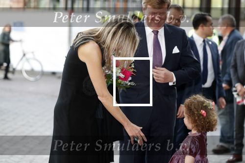 Amsterdam 18 april 2018
 Koning Willem-Alexander en koningin Maxima wonen de premiere bij van Gurre-Lieder in de Nationale Opera & Ballet in de stopera.