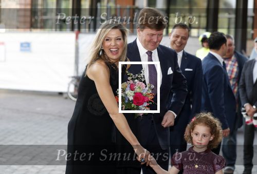 Amsterdam 18 april 2018
 Koning Willem-Alexander en koningin Maxima wonen de premiere bij van Gurre-Lieder in de Nationale Opera & Ballet in de stopera.