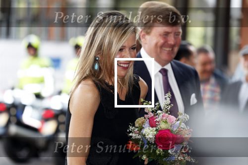 Amsterdam 18 april 2018
 Koning Willem-Alexander en koningin Maxima wonen de premiere bij van Gurre-Lieder in de Nationale Opera & Ballet in de stopera.