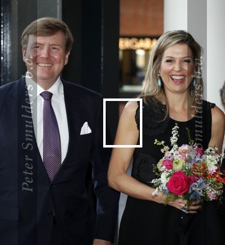 Amsterdam 18 april 2018
 Koning Willem-Alexander en koningin Maxima wonen de premiere bij van Gurre-Lieder in de Nationale Opera & Ballet in de stopera.