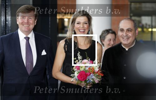 Amsterdam 18 april 2018
 Koning Willem-Alexander en koningin Maxima wonen de premiere bij van Gurre-Lieder in de Nationale Opera & Ballet in de stopera.