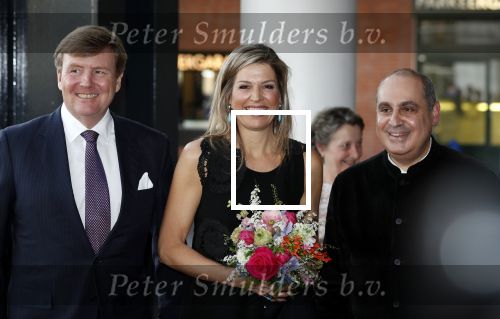 Amsterdam 18 april 2018
 Koning Willem-Alexander en koningin Maxima wonen de premiere bij van Gurre-Lieder in de Nationale Opera & Ballet in de stopera.