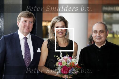 Amsterdam 18 april 2018
 Koning Willem-Alexander en koningin Maxima wonen de premiere bij van Gurre-Lieder in de Nationale Opera & Ballet in de stopera.