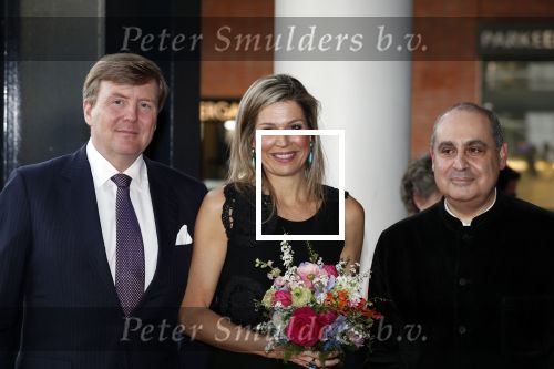 Amsterdam 18 april 2018
 Koning Willem-Alexander en koningin Maxima wonen de premiere bij van Gurre-Lieder in de Nationale Opera & Ballet in de stopera.