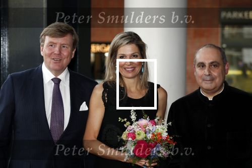 Amsterdam 18 april 2018
 Koning Willem-Alexander en koningin Maxima wonen de premiere bij van Gurre-Lieder in de Nationale Opera & Ballet in de stopera.