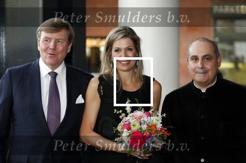 Amsterdam 18 april 2018
 Koning Willem-Alexander en koningin Maxima wonen de premiere bij van Gurre-Lieder in de Nationale Opera & Ballet in de stopera.