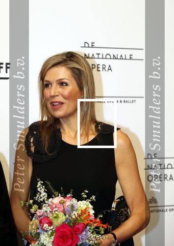 Amsterdam 18 april 2018
 Koning Willem-Alexander en koningin Maxima wonen de premiere bij van Gurre-Lieder in de Nationale Opera & Ballet in de stopera.