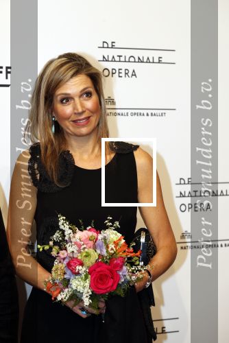 Amsterdam 18 april 2018
 Koning Willem-Alexander en koningin Maxima wonen de premiere bij van Gurre-Lieder in de Nationale Opera & Ballet in de stopera.
