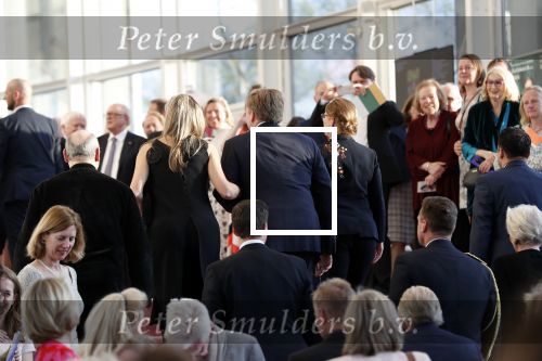 Amsterdam 18 april 2018
 Koning Willem-Alexander en koningin Maxima wonen de premiere bij van Gurre-Lieder in de Nationale Opera & Ballet in de stopera.