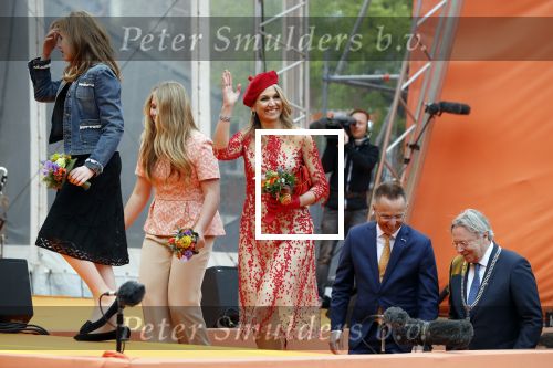 Groningen 27 april 2018
Koningsdag in Groningen met Koningin Maxima