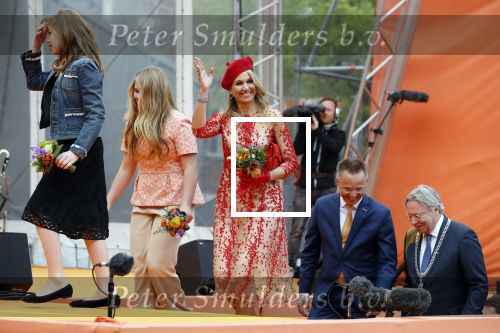 Groningen 27 april 2018
Koningsdag in Groningen met Koningin Maxima