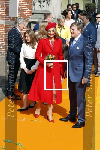 Groningen 27 april 2018
Koningsdag in Groningen met Koning Willem Alexander Koningin Maxima prinses Amalia Arian Alexia . Verder ook aanwezig Prins Maurits Prinses Marilene Prins Bernhard Prinses Annette Prins Floris Prinses Aimee en prins Pieter Christiaan.