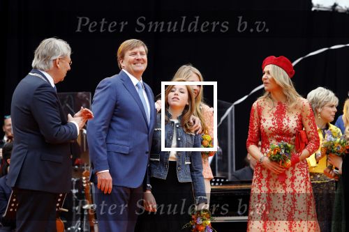 Groningen 27 april 2018
Koningsdag in Groningen met Koning Willem Alexander Koningin Maxima prinses Amalia Arian Alexia . Verder ook aanwezig Prins Maurits Prinses Marilene Prins Bernhard Prinses Annette Prins Floris Prinses Aimee en prins Pieter Christiaan.