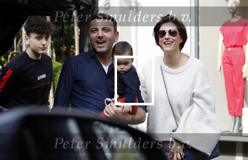 Amsterdam 14 april 2018
Kristina Bazilovic en haar man met kinderen