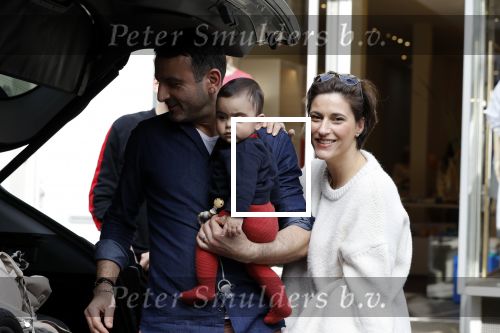 Amsterdam 14 april 2018
Kristina Bazilovic en haar man met kinderen
