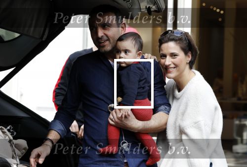 Amsterdam 14 april 2018
Kristina Bazilovic en haar man met kinderen