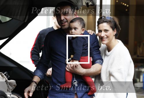 Amsterdam 14 april 2018
Kristina Bazilovic en haar man met kinderen