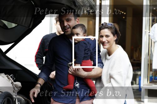 Amsterdam 14 april 2018
Kristina Bazilovic en haar man met kinderen