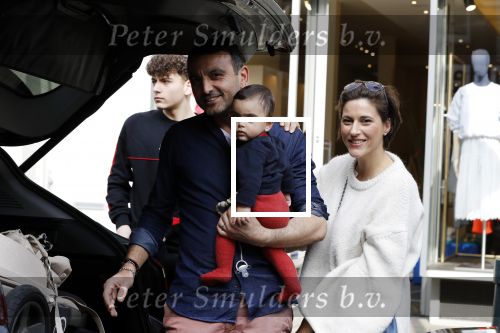Amsterdam 14 april 2018
Kristina Bazilovic en haar man met kinderen