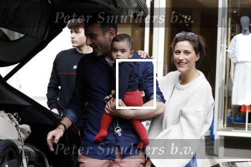 Amsterdam 14 april 2018
Kristina Bazilovic en haar man met kinderen