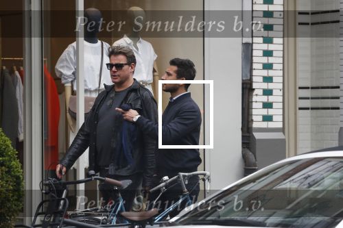 Amsterdam 14 april 2018
Leco v Zadelhoff met zijn vriend Carlos op de cornelis schuytstraat.