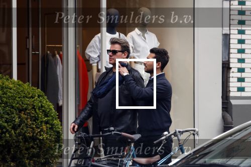 Amsterdam 14 april 2018
Leco v Zadelhoff met zijn vriend Carlos op de cornelis schuytstraat.