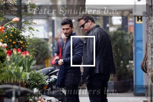 Amsterdam 14 april 2018
Leco v Zadelhoff met zijn vriend Carlos op de cornelis schuytstraat.