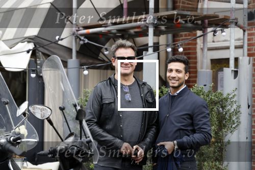 Amsterdam 14 april 2018
Leco v Zadelhoff met zijn vriend Carlos op de cornelis schuytstraat.