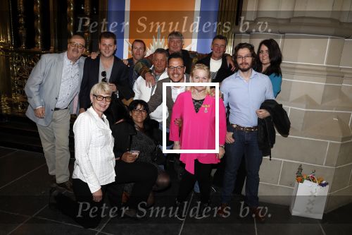 Amsterdam 26 april 2018
Lintjesregen in de grote kerk.