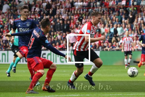 Eindhoven, 15 April 2018
PSV-AJAX, eindstand 3-0 en Landskampioen Seizoen 2017-2018