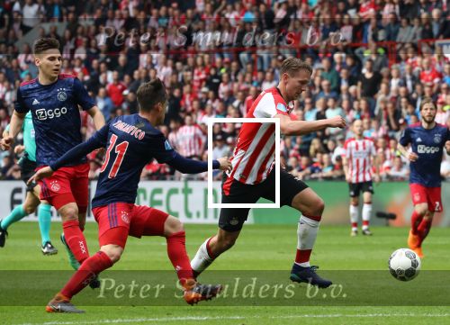 Eindhoven, 15 April 2018
PSV-AJAX, eindstand 3-0 en Landskampioen Seizoen 2017-2018