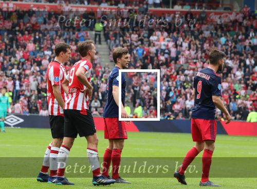 Eindhoven, 15 April 2018
PSV-AJAX, eindstand 3-0 en Landskampioen Seizoen 2017-2018