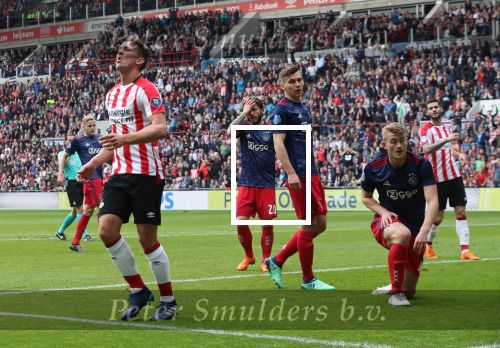 Eindhoven, 15 April 2018
PSV-AJAX, eindstand 3-0 en Landskampioen Seizoen 2017-2018