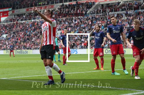 Eindhoven, 15 April 2018
PSV-AJAX, eindstand 3-0 en Landskampioen Seizoen 2017-2018