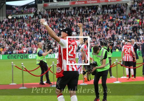 Eindhoven, 15 April 2018
PSV-AJAX, eindstand 3-0 en Landskampioen Seizoen 2017-2018