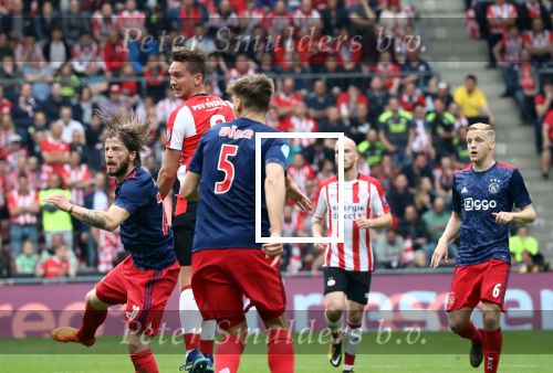 Eindhoven, 15 April 2018
PSV-AJAX, eindstand 3-0 en Landskampioen Seizoen 2017-2018