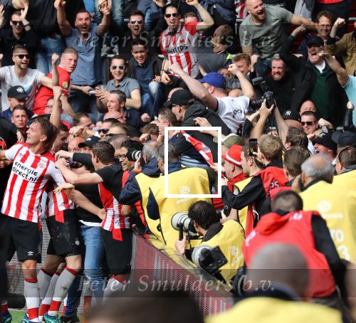 Eindhoven, 15 April 2018
PSV-AJAX, eindstand 3-0 en Landskampioen Seizoen 2017-2018