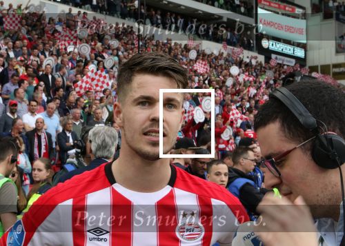 Eindhoven, 15 April 2018
PSV-AJAX, eindstand 3-0 en Landskampioen Seizoen 2017-2018
Marco v Ginkel