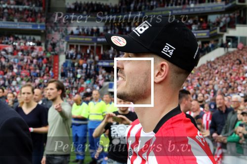 Eindhoven, 15 April 2018
PSV-AJAX, eindstand 3-0 en Landskampioen Seizoen 2017-2018
Marco v Ginkel