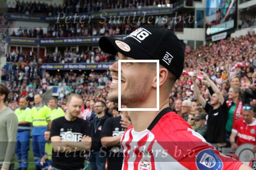Eindhoven, 15 April 2018
PSV-AJAX, eindstand 3-0 en Landskampioen Seizoen 2017-2018
Marco v Ginkel