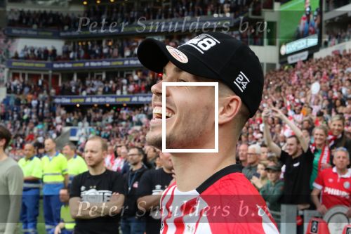 Eindhoven, 15 April 2018
PSV-AJAX, eindstand 3-0 en Landskampioen Seizoen 2017-2018
Marco v Ginkel